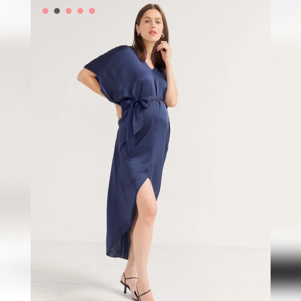 Hatch Navy Blue Riviera Dress (One Size)